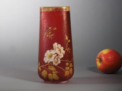 Vase en verre – Epoque art nouveau