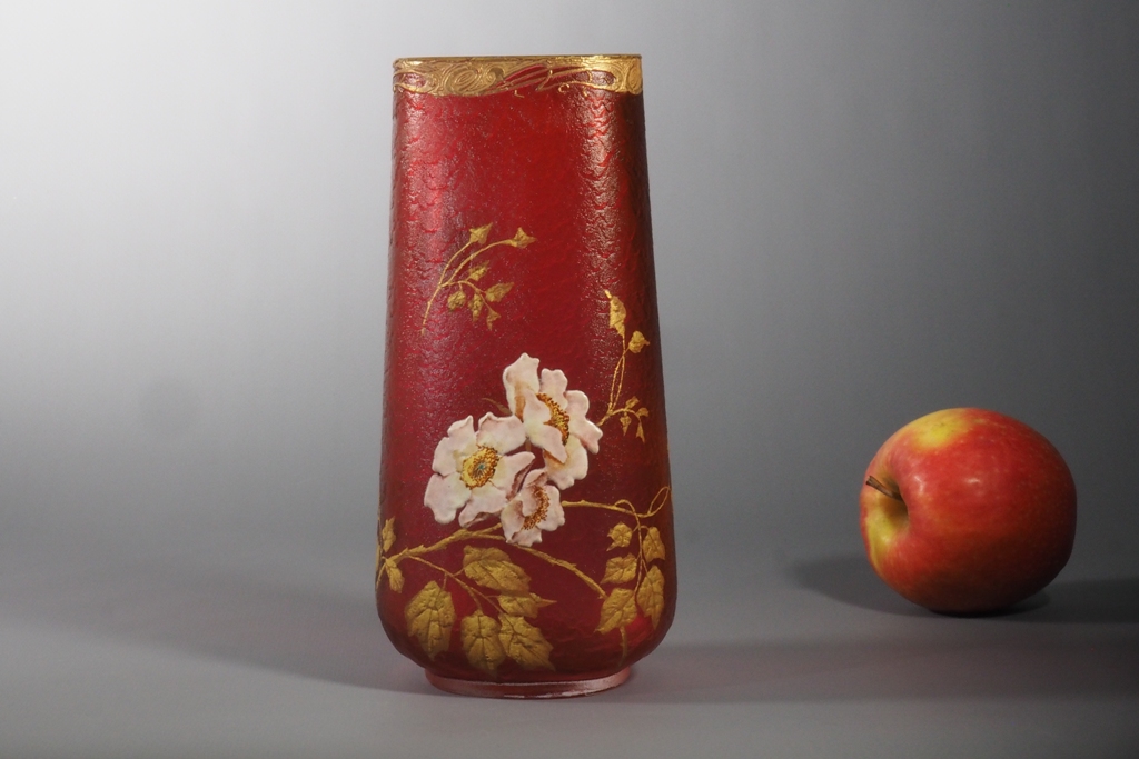 Vase en verre – Epoque art nouveau