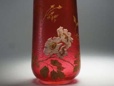 Vase en verre – Epoque art nouveau