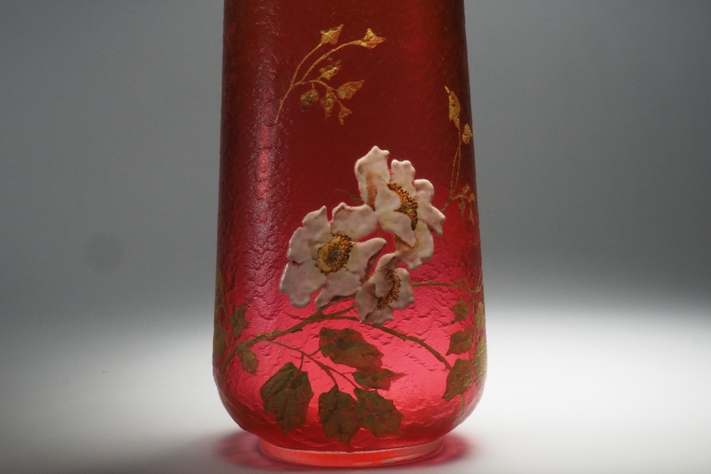 Vase en verre – Epoque art nouveau