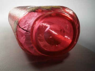Vase en verre – Epoque art nouveau