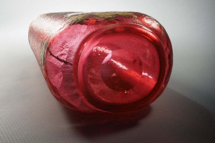 Vase en verre – Epoque art nouveau