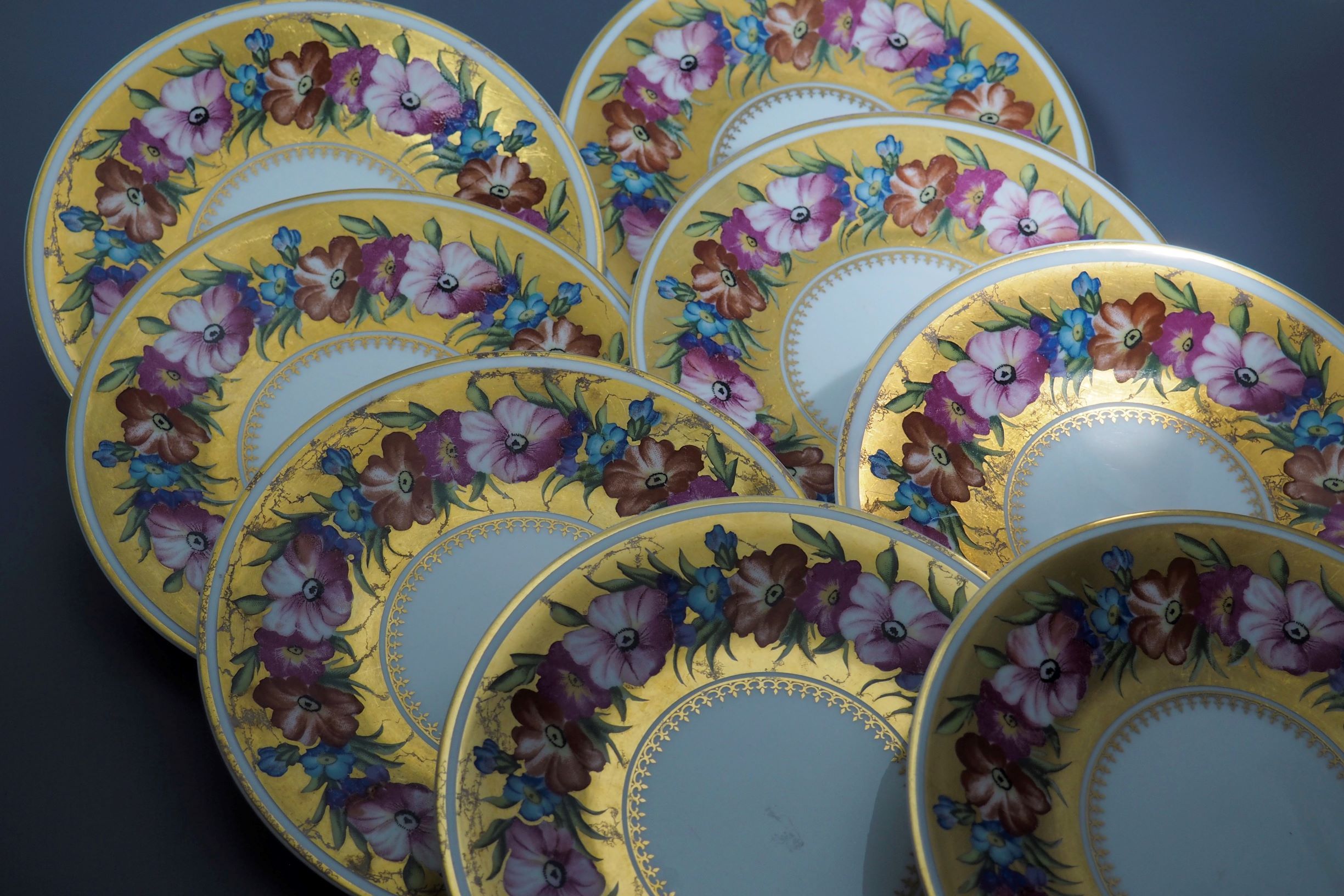 Porcelaine, peinture, dorure. France, Limoges, 1946–1950