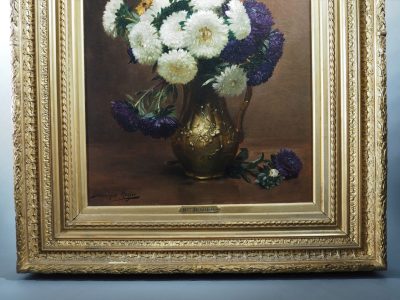 Nature morte signée D.Н. Rozier - XIXe siècle – Image 13