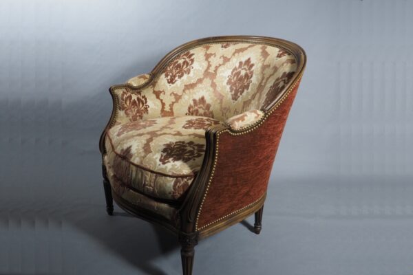 Fauteuil Bergère gondole style Transition (Louis XV–Louis XVI)