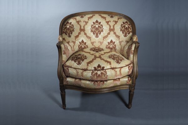 Fauteuil Bergère gondole style Transition (Louis XV–Louis XVI)