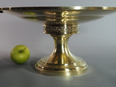 Grande coupe en bronze - XIXe siècle. – Image 11