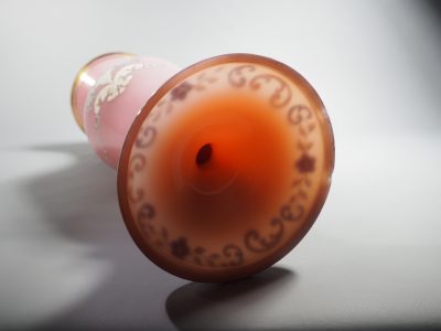 Vase en opaline rose époque Charles X (1824–1830) – Image 4