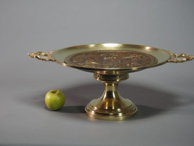 Grande coupe en bronze - XIXe siècle. – Image 3