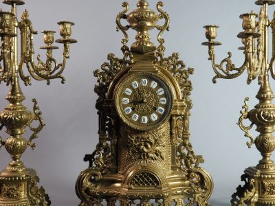 Grande garniture de cheminée - Néo-Renaissance- XIXe siècle – Image 3