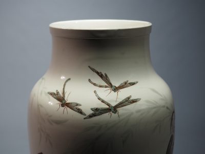 Garniture de cheminée en faïence Keller & Guérin - Lunéville – Image 7