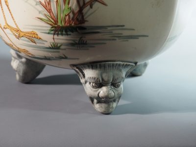 Garniture de cheminée en faïence Keller & Guérin - Lunéville – Image 12