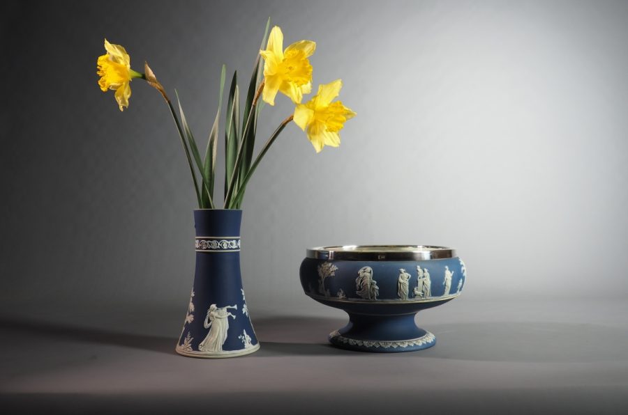 Ensemble en biscuit de jaspe Wedgwood, Tunstall - Angleterre, vers 1920–1935