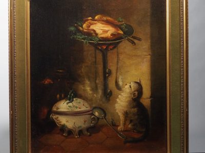 Tableau ancien — école française XIXe siècle – Image 3