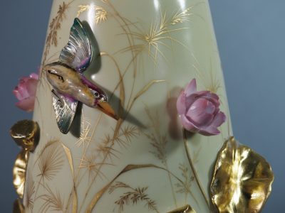 Vase de Limoges - Gibus & Redon - japonisme - Art nouveau – Image 4