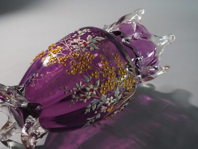 Vase en verre d’art dans le style de François-Eugène Rousseau — XIXe siècle – Image 12