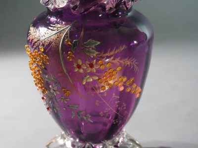 Vase en verre d’art dans le style de François-Eugène Rousseau — XIXe siècle – Image 5