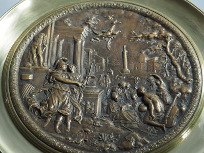 Grande coupe en bronze - XIXe siècle. – Image 8