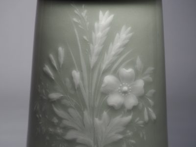 Paire de vases en porcelaine céladon - époque Napoléon III – Image 9