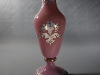 Vase en opaline rose époque Charles X (1824–1830) – Image 8