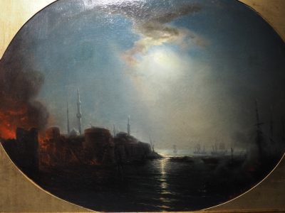 Ivan Aïvazovski Bataille navale dans la Corne d’Or, 1881 – Image 5