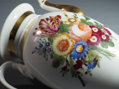 Théière Empire porcelaine de Paris XIXe siècle – Image 13