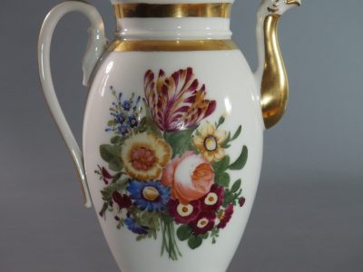 Théière Empire porcelaine de Paris XIXe siècle – Image 5