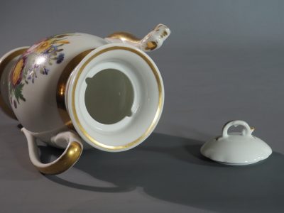 Théière Empire porcelaine de Paris XIXe siècle – Image 15