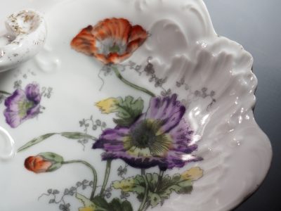 Serviteur Limoges Léon Sazerat - porcelaine Art nouveau – Image 4