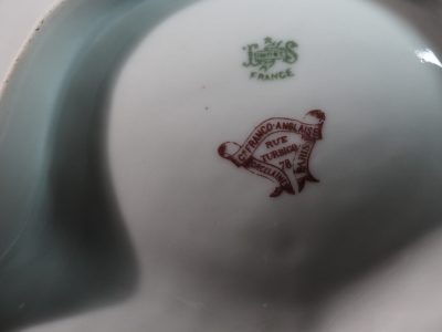 Serviteur Limoges Léon Sazerat - porcelaine Art nouveau – Image 9
