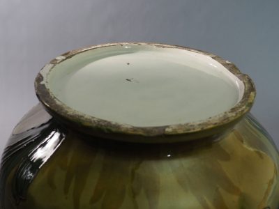 Grand cache-pot en faïence Art nouveau – Image 13