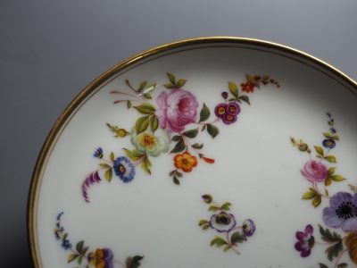 Tasse et soucoupe en porcelaine peinte main Rihouet Paris – Image 10