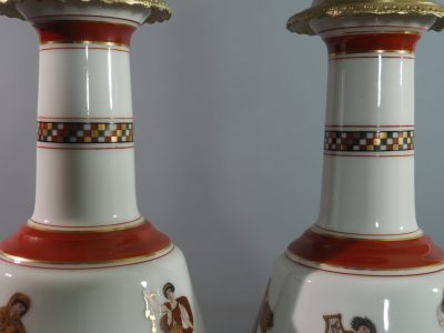Paire de lampes décor mythologique - France vers 1820–1850 – Image 9