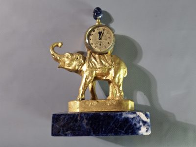 Pendule en bronze Ruffony – Image 1