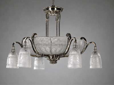 Lustre Art déco français vers 1925 | Antik-France