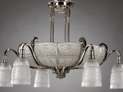 Lustre Art déco français vers 1925 | Antik-France