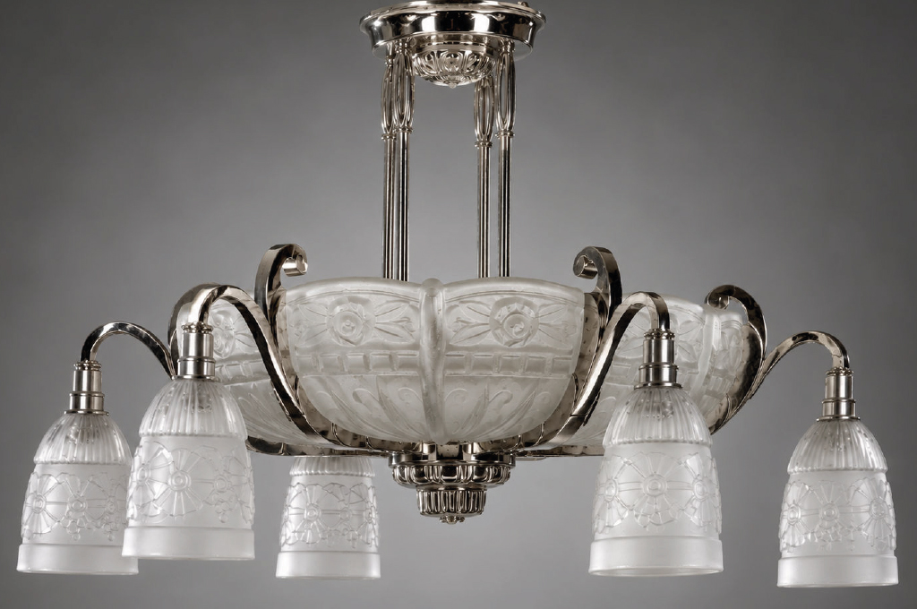 Lustre Art déco français vers 1925 | Antik-France