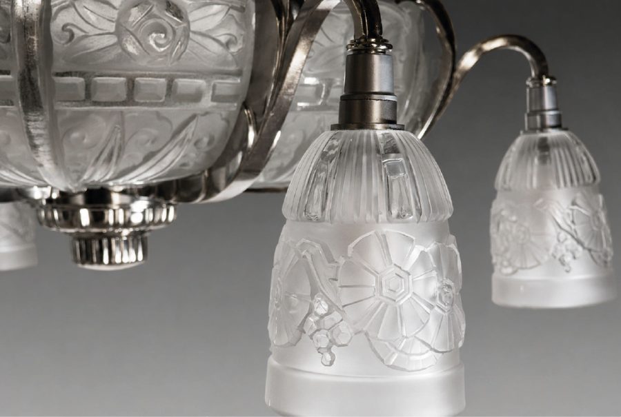 Lustre Art déco français vers 1925 | Antik-France