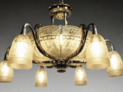Lustre Art déco français vers 1925 | Antik-France