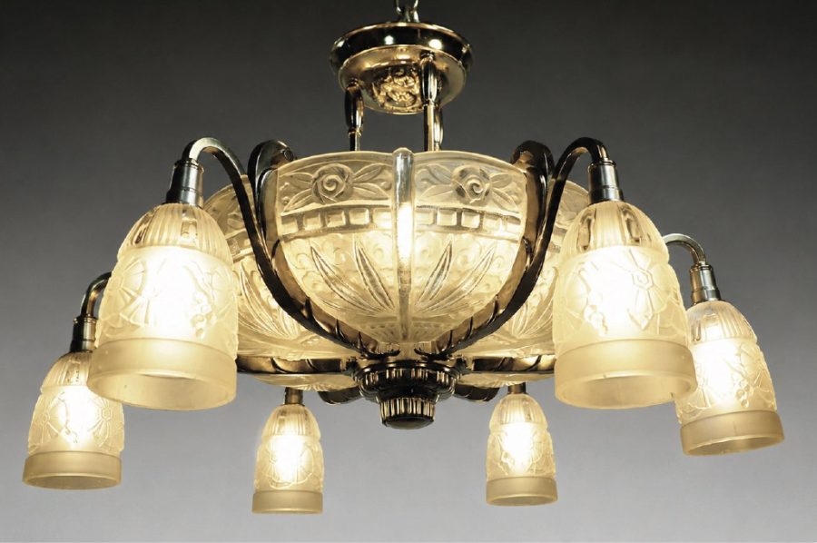 Lustre Art déco français vers 1925 | Antik-France