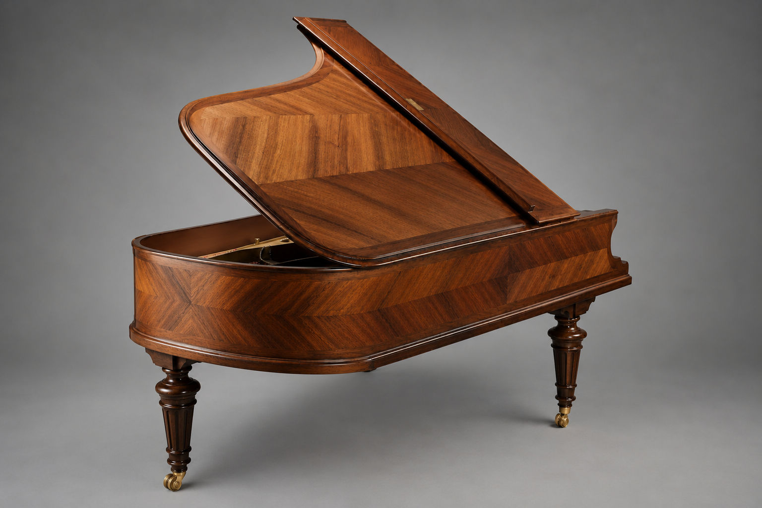 Piano à queue Érard 1911 en palissandre et marqueterie