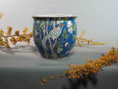 Cache-pot aquarium chinois