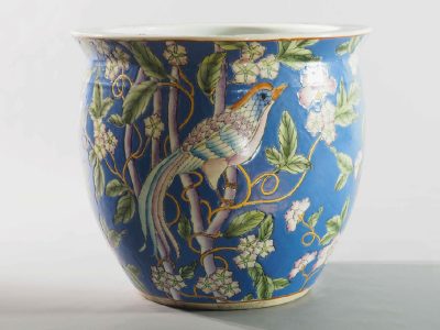 Cache-pot aquarium chinois