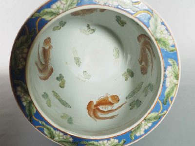 Cache-pot aquarium chinois