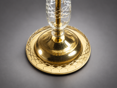 Lampadaire en cristal de Bohême – Image 9